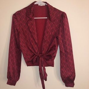 Honey Punch Knot Tie Top